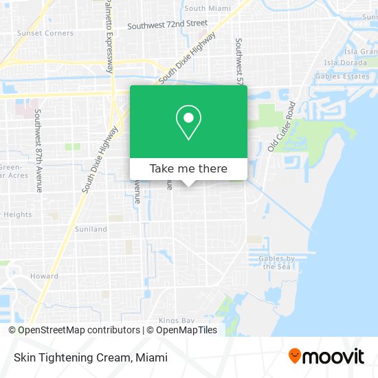 Skin Tightening Cream map