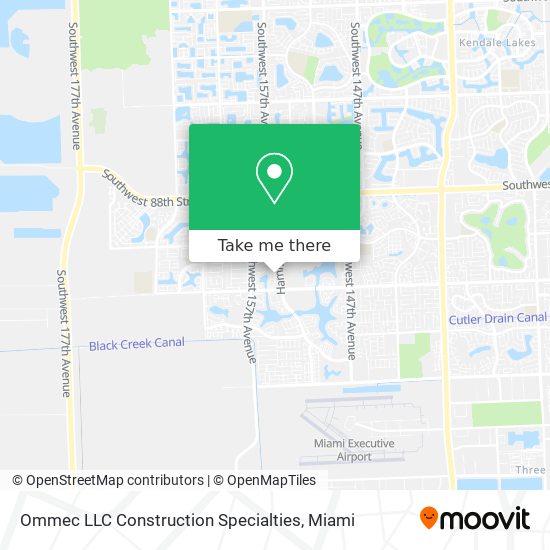 Ommec LLC Construction Specialties map