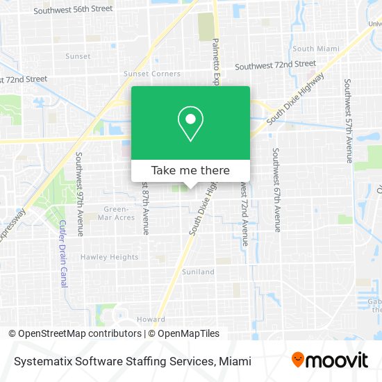 Systematix Software Staffing Services map