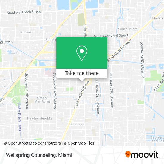 Wellspring Counseling map