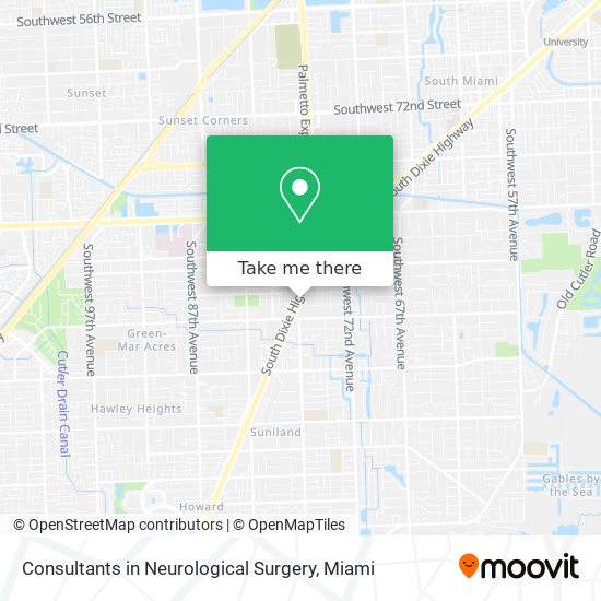 Mapa de Consultants in Neurological Surgery
