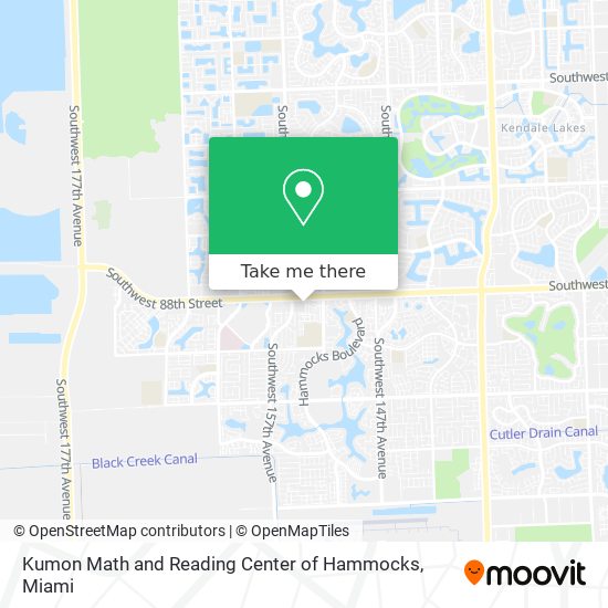 Mapa de Kumon Math and Reading Center of Hammocks