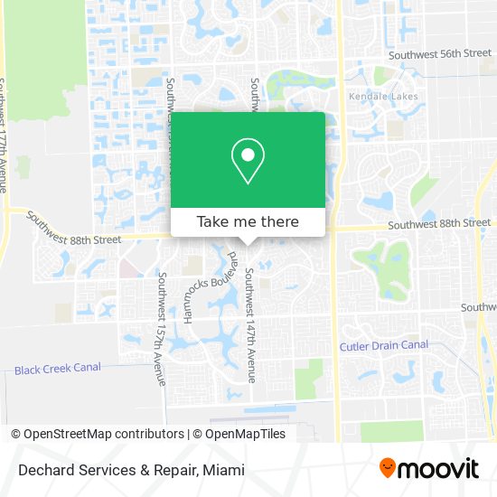 Dechard Services & Repair map