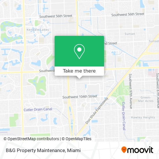 B&G Property Maintenance map