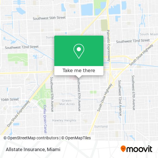 Allstate Insurance map