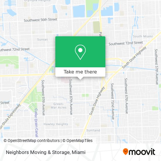 Mapa de Neighbors Moving & Storage