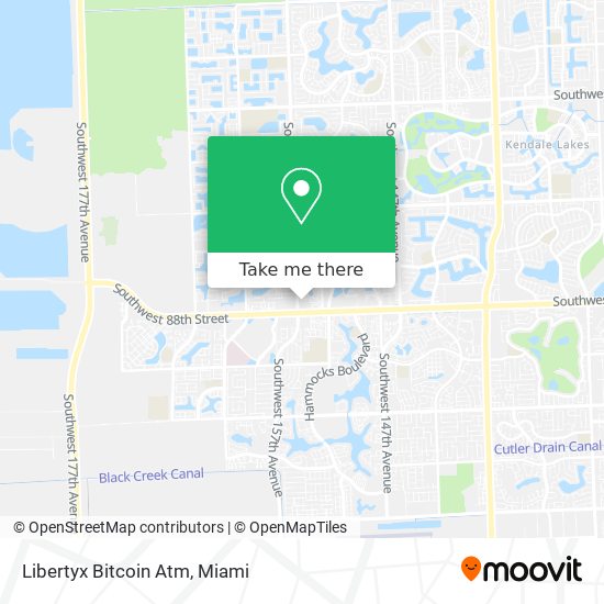 Libertyx Bitcoin Atm map