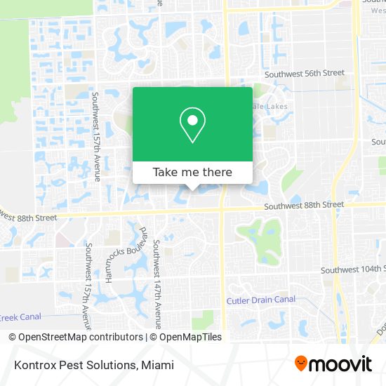 Kontrox Pest Solutions map