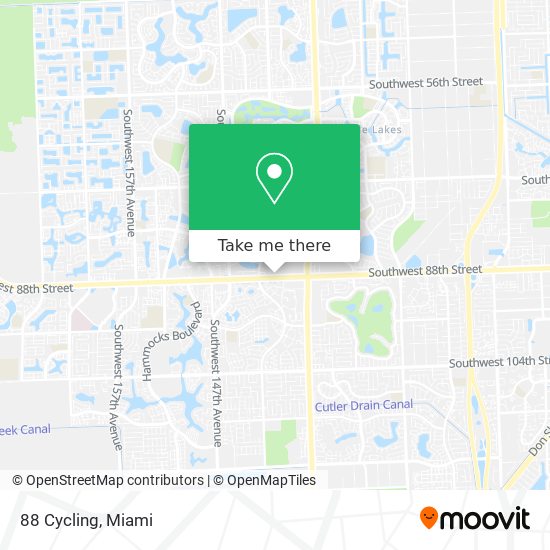 88 Cycling map