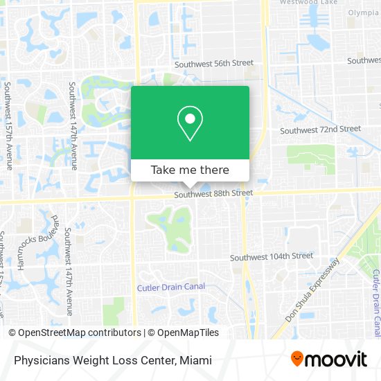 Mapa de Physicians Weight Loss Center