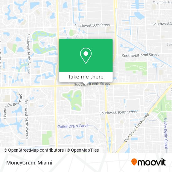 MoneyGram map