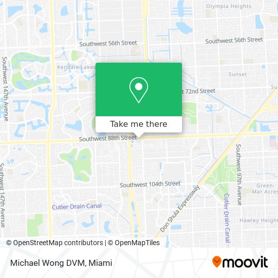 Michael Wong DVM map