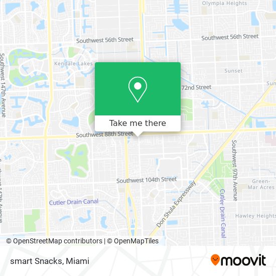 smart Snacks map