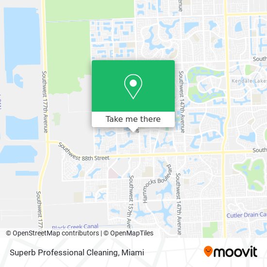 Mapa de Superb Professional Cleaning