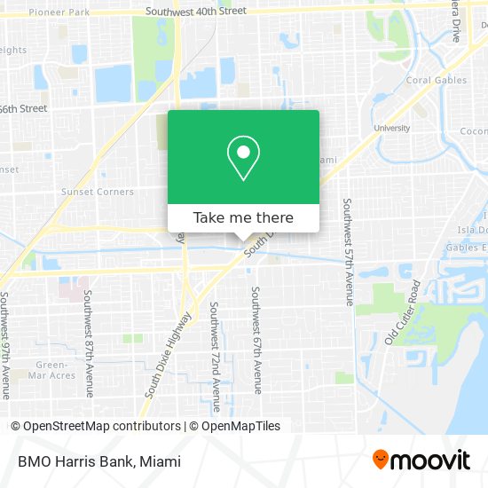 BMO Harris Bank map