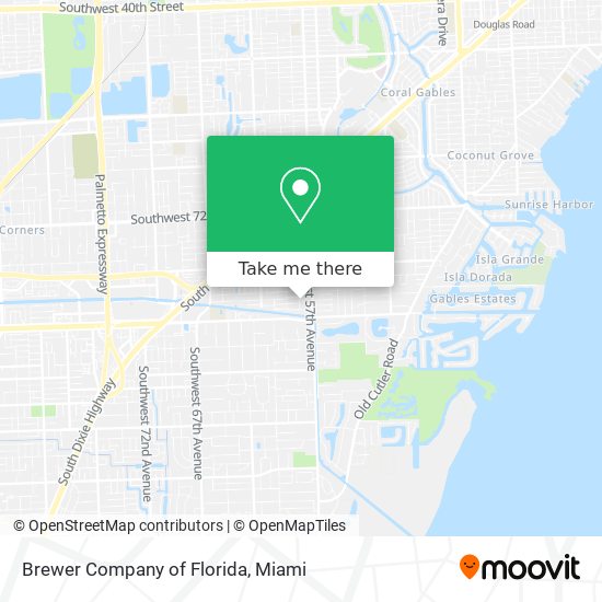 Mapa de Brewer Company of Florida