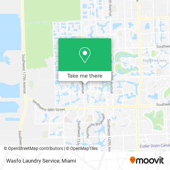 Wasfo Laundry Service map