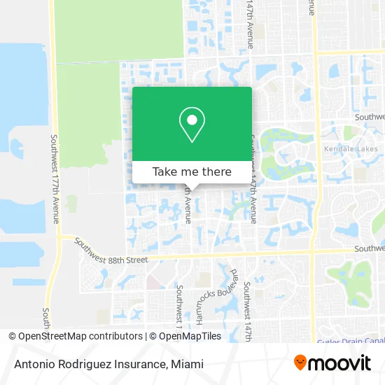 Antonio Rodriguez Insurance map