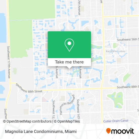 Mapa de Magnolia Lane Condominiums