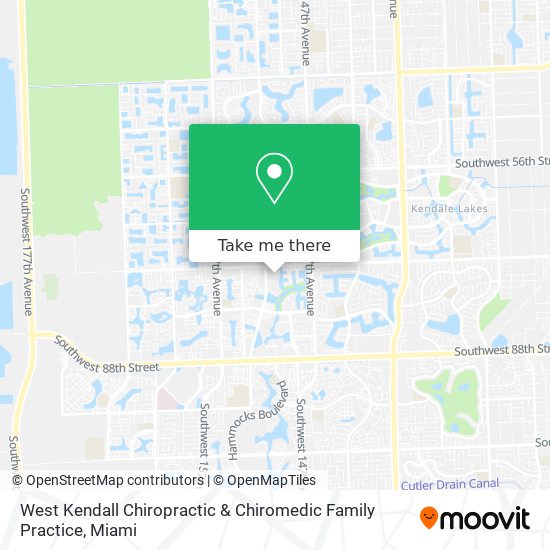 West Kendall Chiropractic & Chiromedic Family Practice map