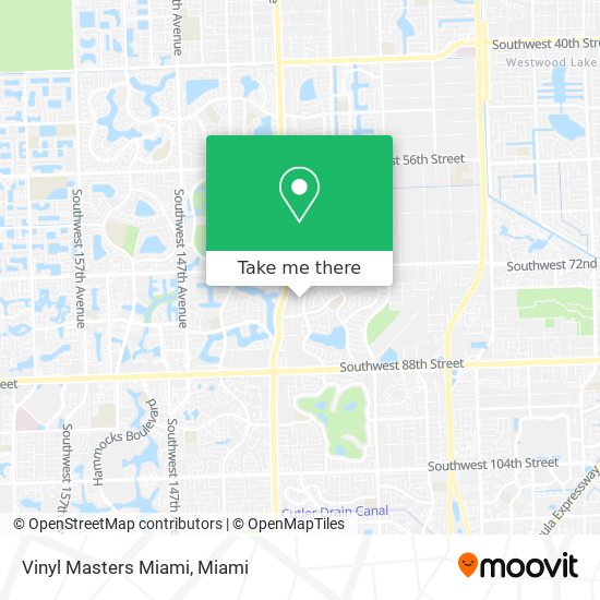 Vinyl Masters Miami map