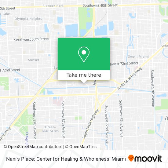 Mapa de Nani's Place: Center for Healing & Wholeness