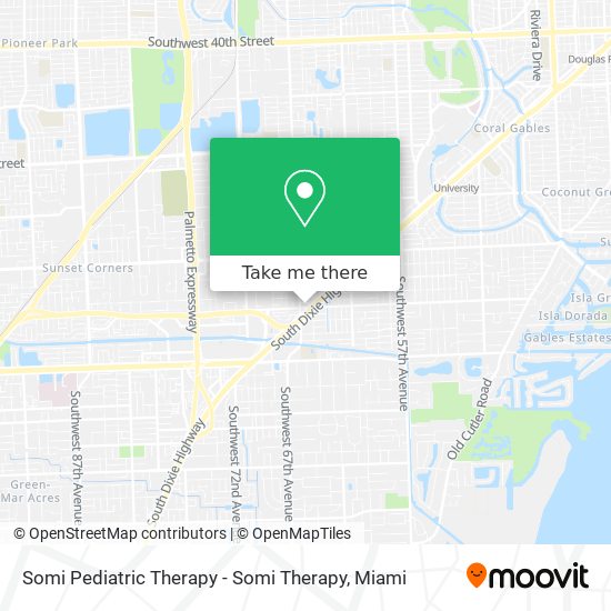Somi Pediatric Therapy - Somi Therapy map