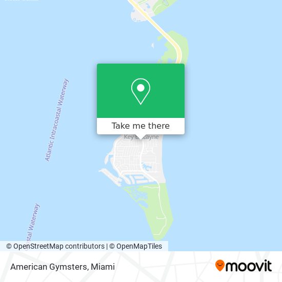 American Gymsters map