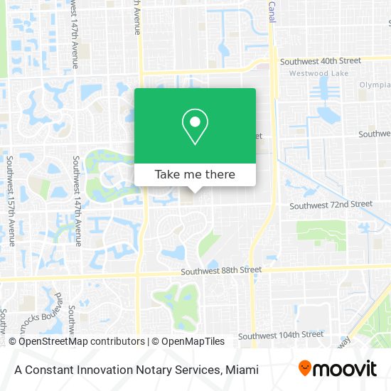 Mapa de A Constant Innovation Notary Services