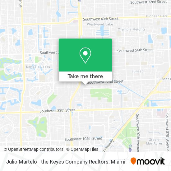 Mapa de Julio Martelo - the Keyes Company Realtors