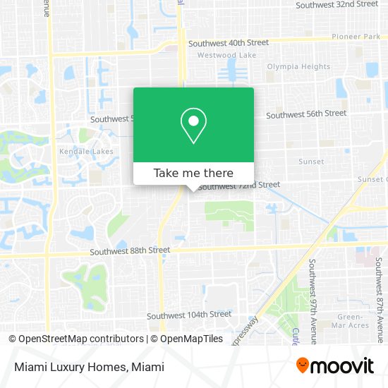 Mapa de Miami Luxury Homes
