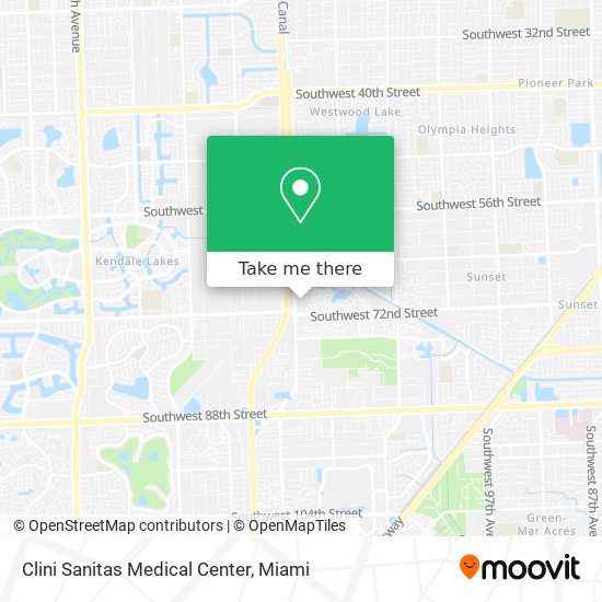 Clini Sanitas Medical Center map