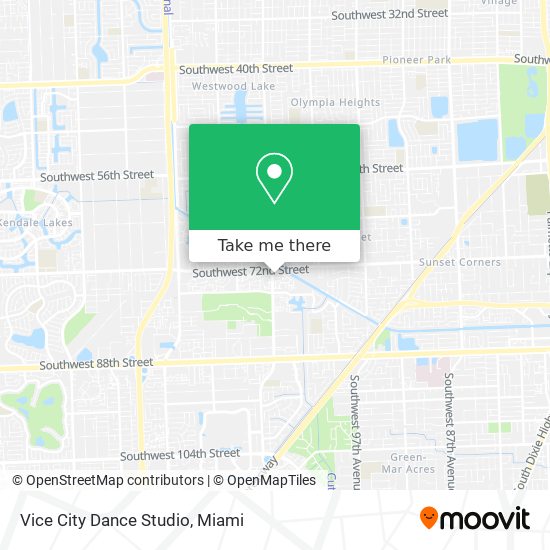 Mapa de Vice City Dance Studio