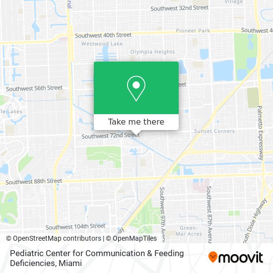 Mapa de Pediatric Center for Communication & Feeding Deficiencies