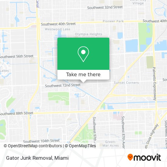 Gator Junk Removal map