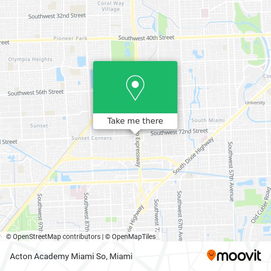 Mapa de Acton Academy Miami So