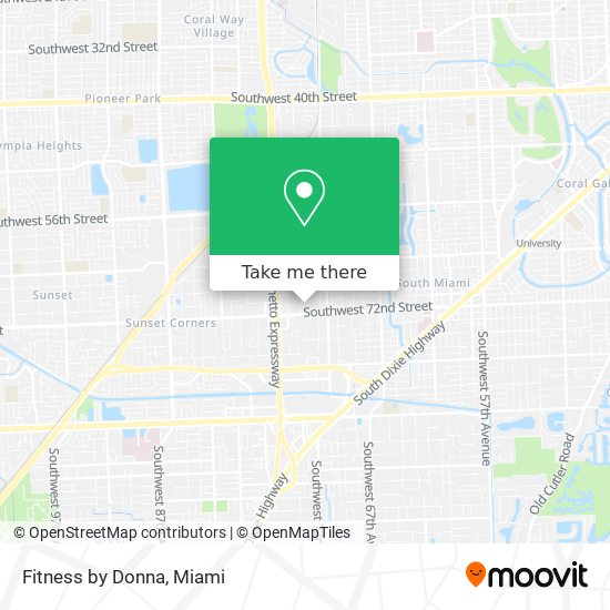 Mapa de Fitness by Donna