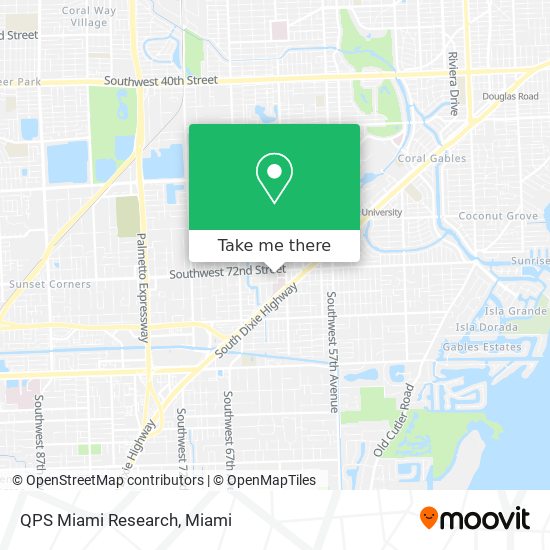 Mapa de QPS Miami Research