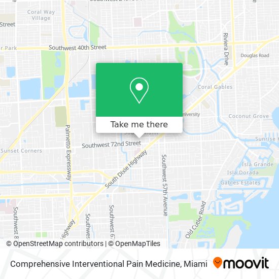 Mapa de Comprehensive Interventional Pain Medicine