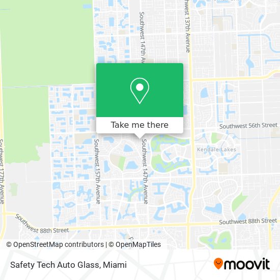 Safety Tech Auto Glass map