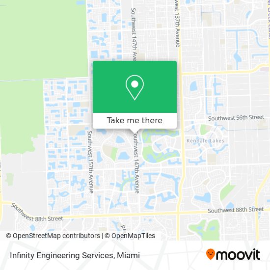 Infinity Engineering Services map