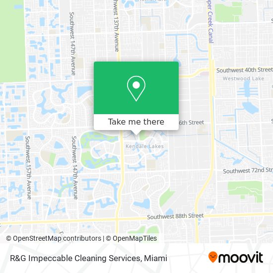 Mapa de R&G Impeccable Cleaning Services