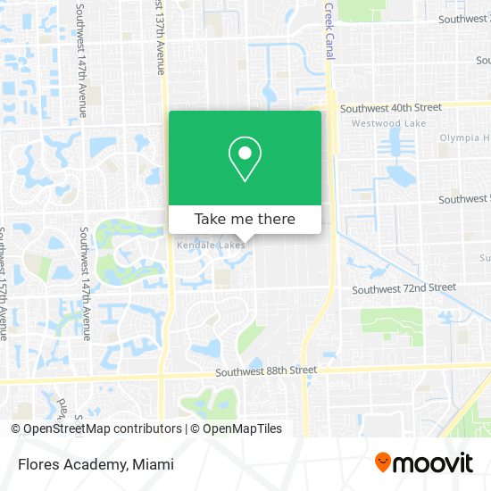 Flores Academy map