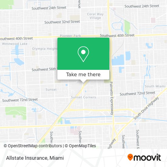 Allstate Insurance map