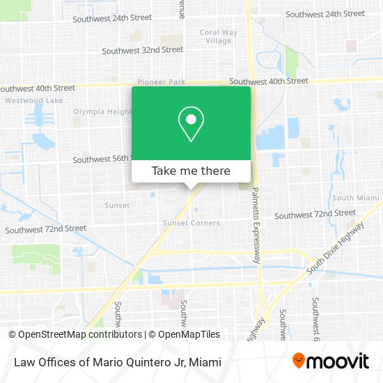 Law Offices of Mario Quintero Jr map