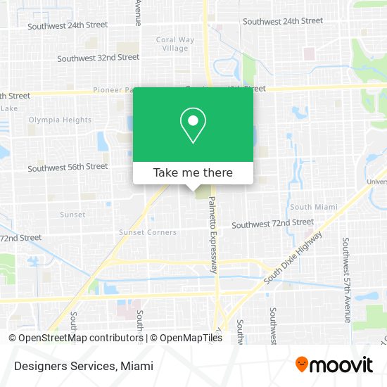 Designers Services map