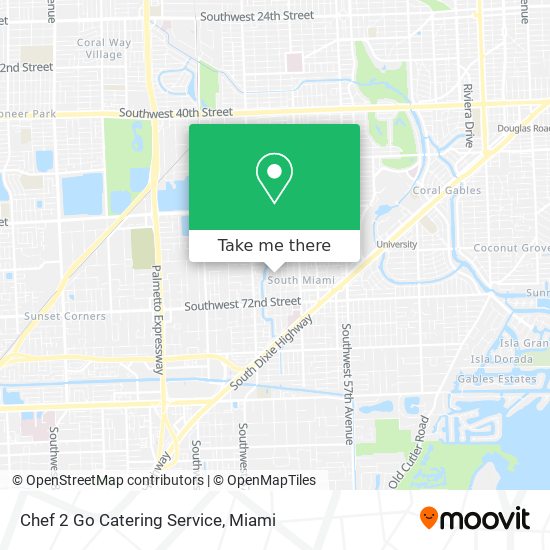 Chef 2 Go Catering Service map