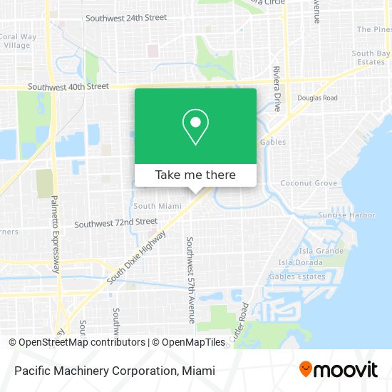 Pacific Machinery Corporation map
