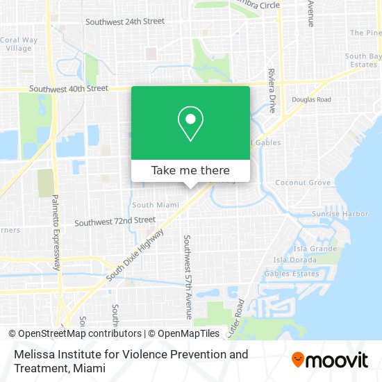 Melissa Institute for Violence Prevention and Treatment map