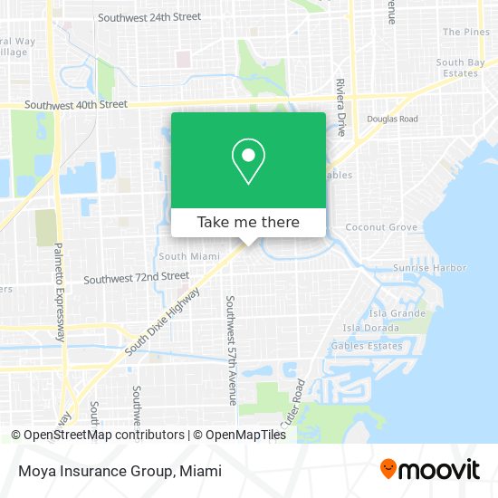 Moya Insurance Group map